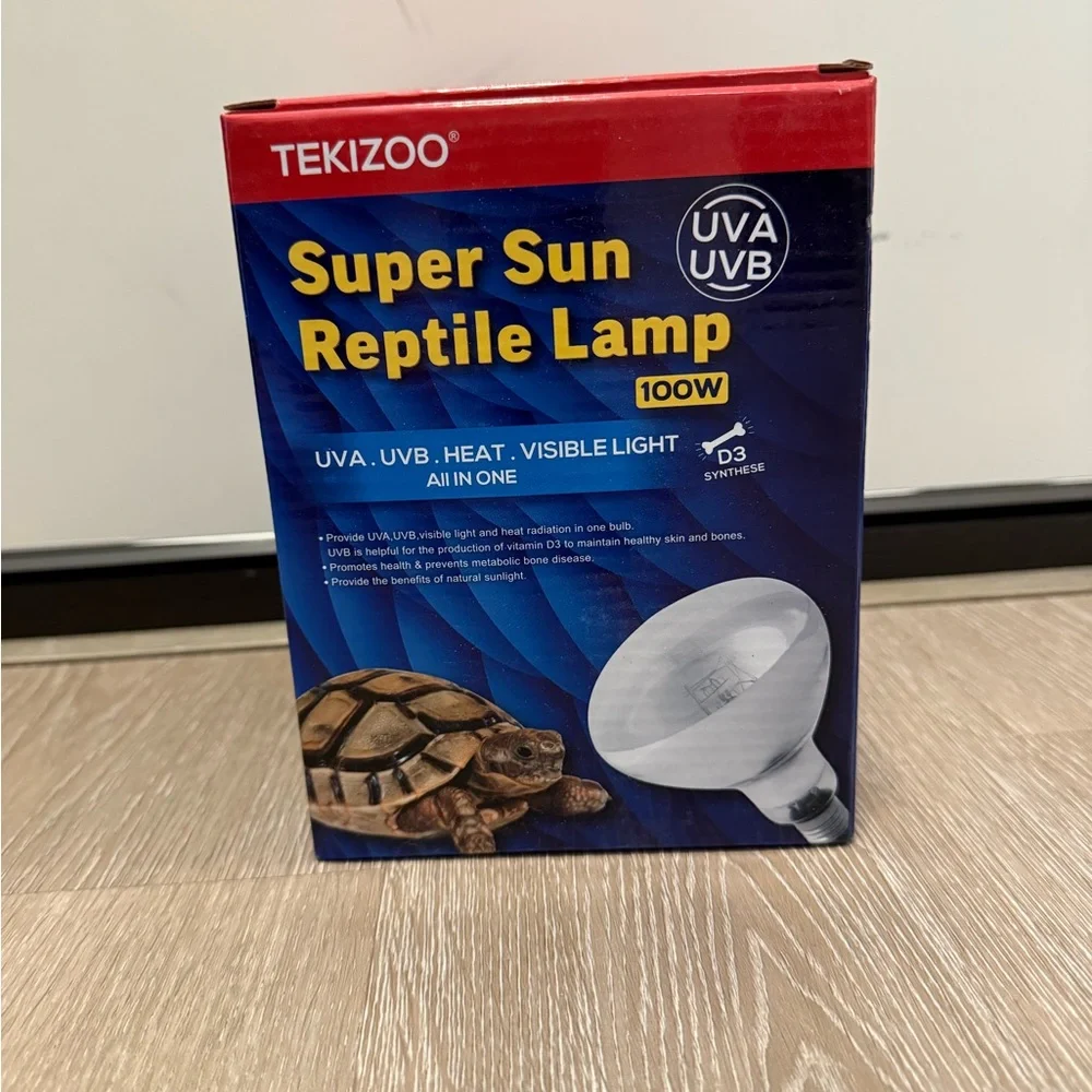 Reptile lamp 100W UVA UVB lightbulb